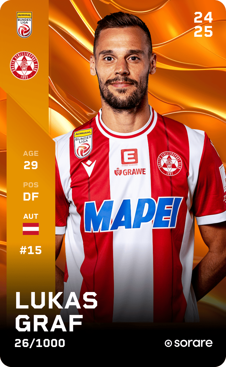 Lukas Graf 2024-25 • Limited 26/1000