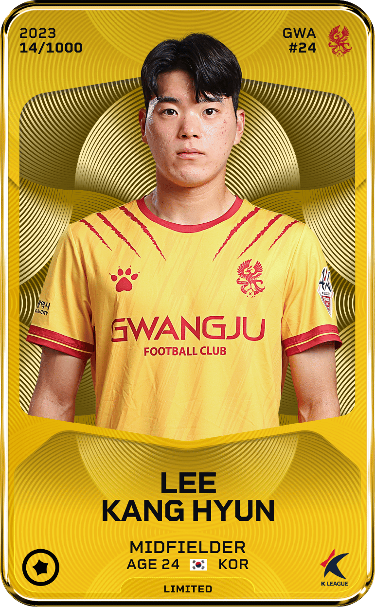 Lee Kang Hyun 2023-24 • Limited 14/1000