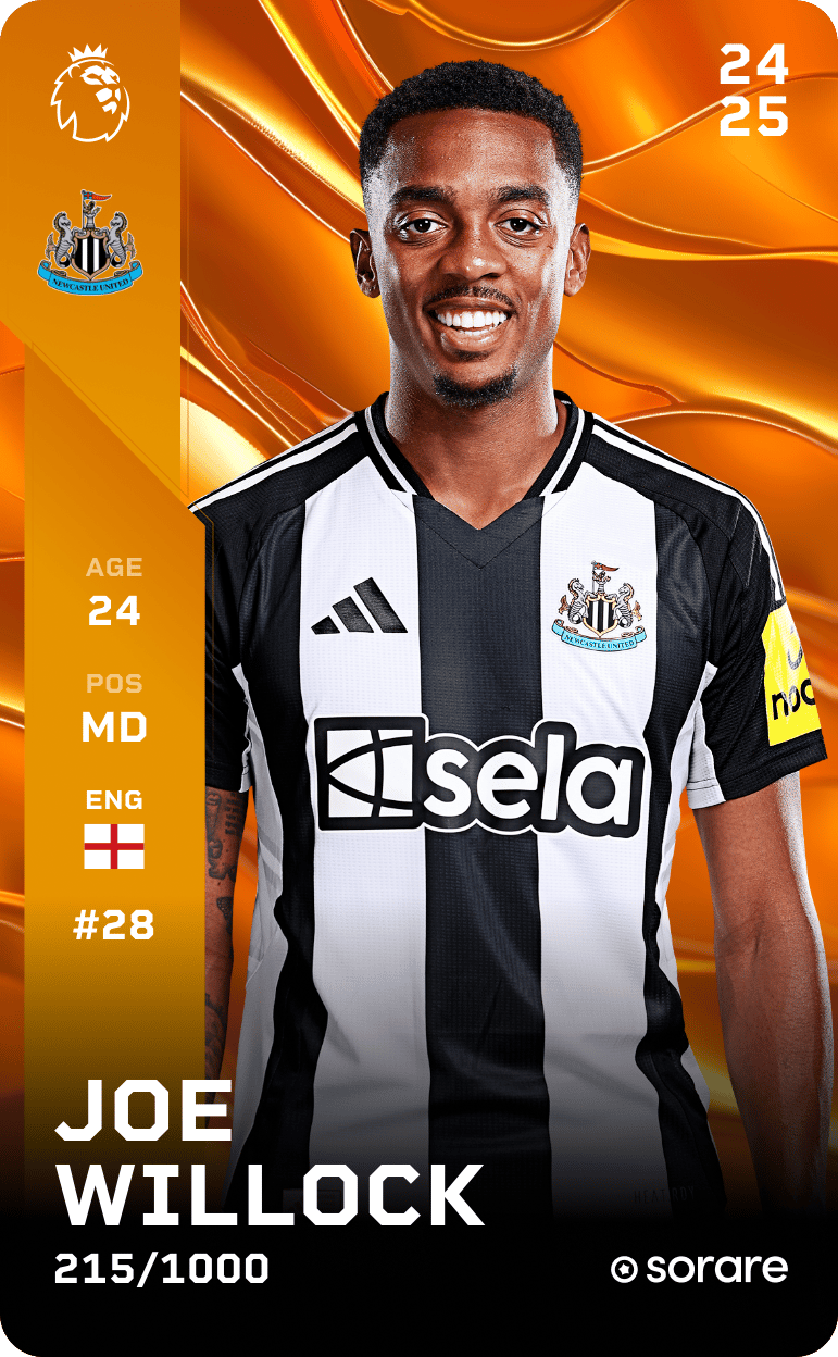 Joe Willock 2024-25 • Limited 215/1000