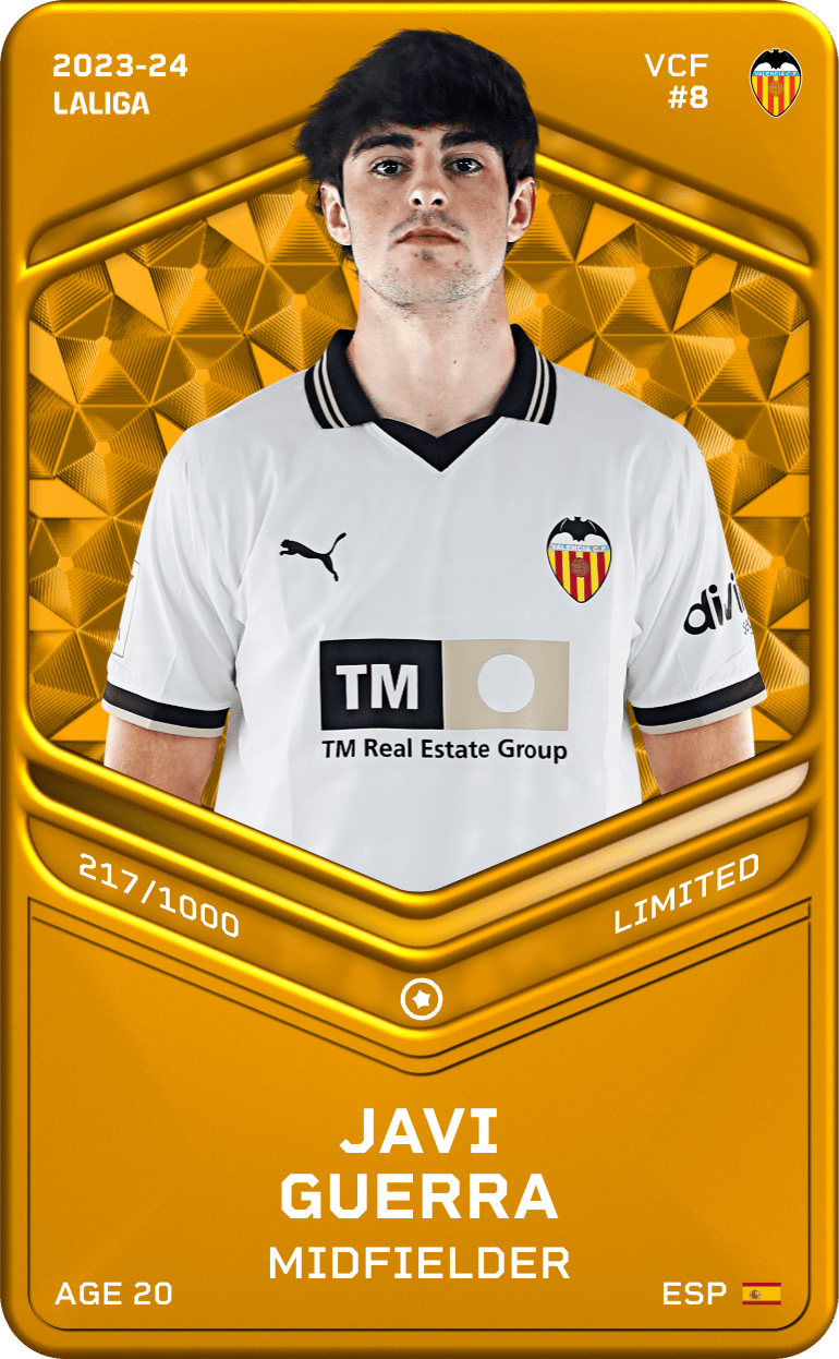 Javi Guerra 2023-24 • Limited 217/1000