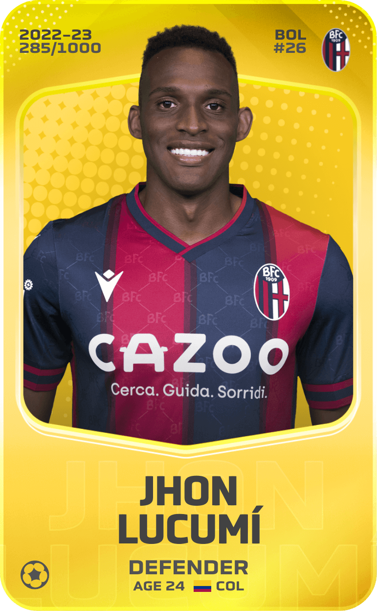 Jhon Lucumí 2022-23 • Limited 285/1000