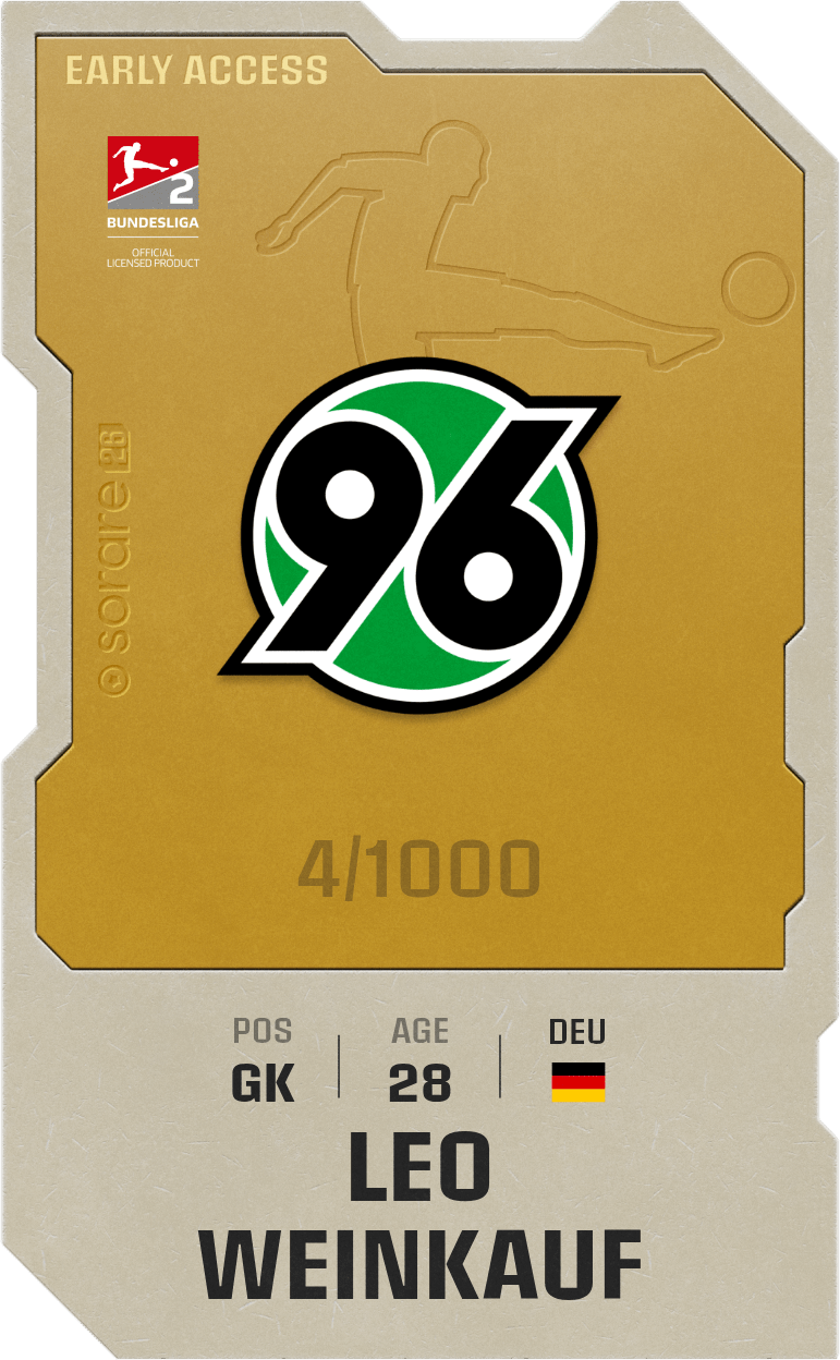 Leo Weinkauf 2025-26 • Limited 4/1000