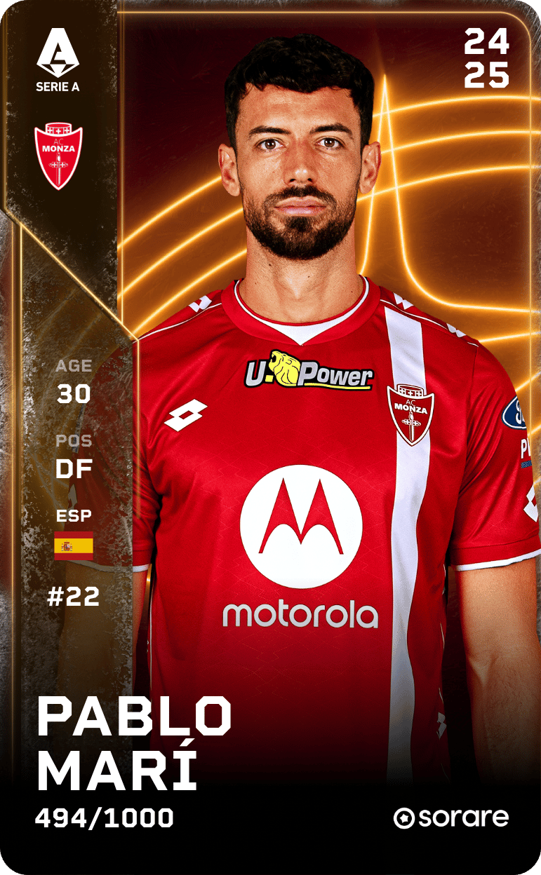 Pablo Marí 2024-25 • Limited 494/1000