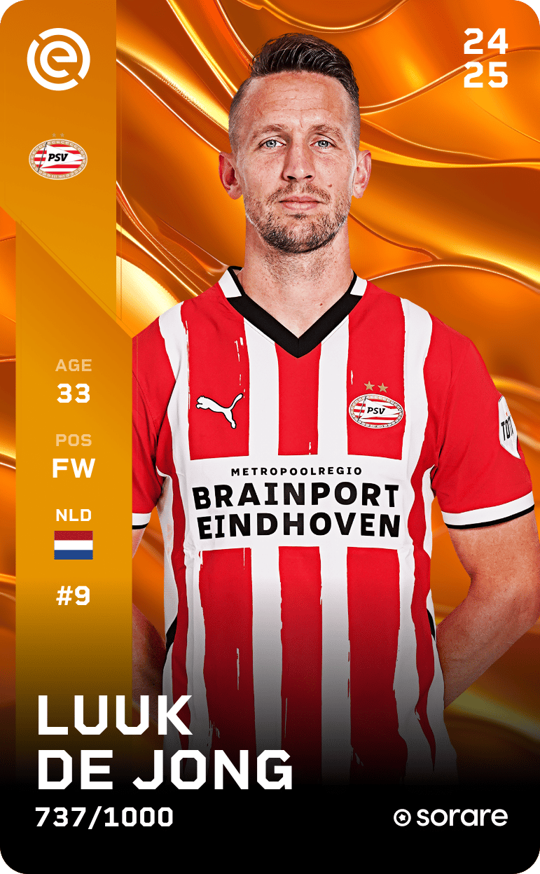 Luuk de Jong 2024-25 • Limited 737/1000