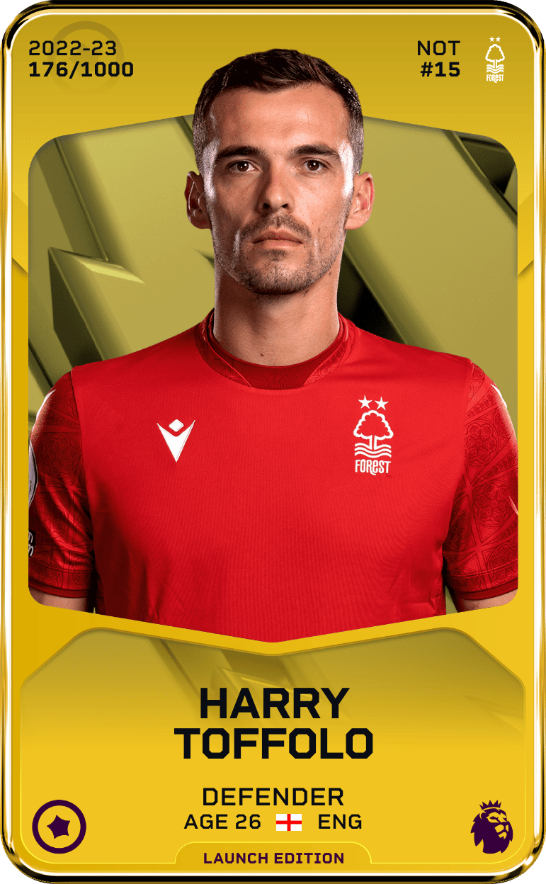 Harry Toffolo 2022-23 • Limited 176/1000