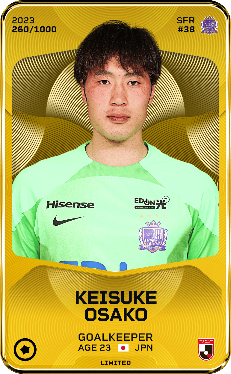 Keisuke Osako 2023-24 • Limited 260/1000