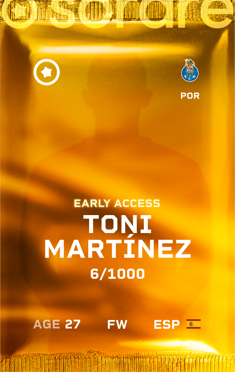 Toni Martínez 2024-25 • Limited 6/1000