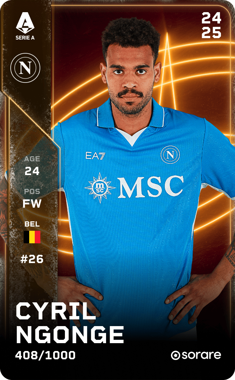 Cyril Ngonge 2024-25 • Limited 408/1000
