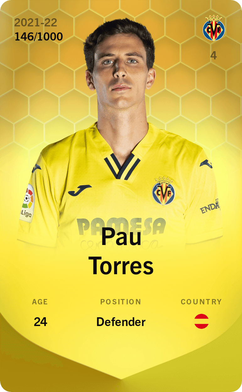 Pau Torres 2021-22 • Limited 146/1000