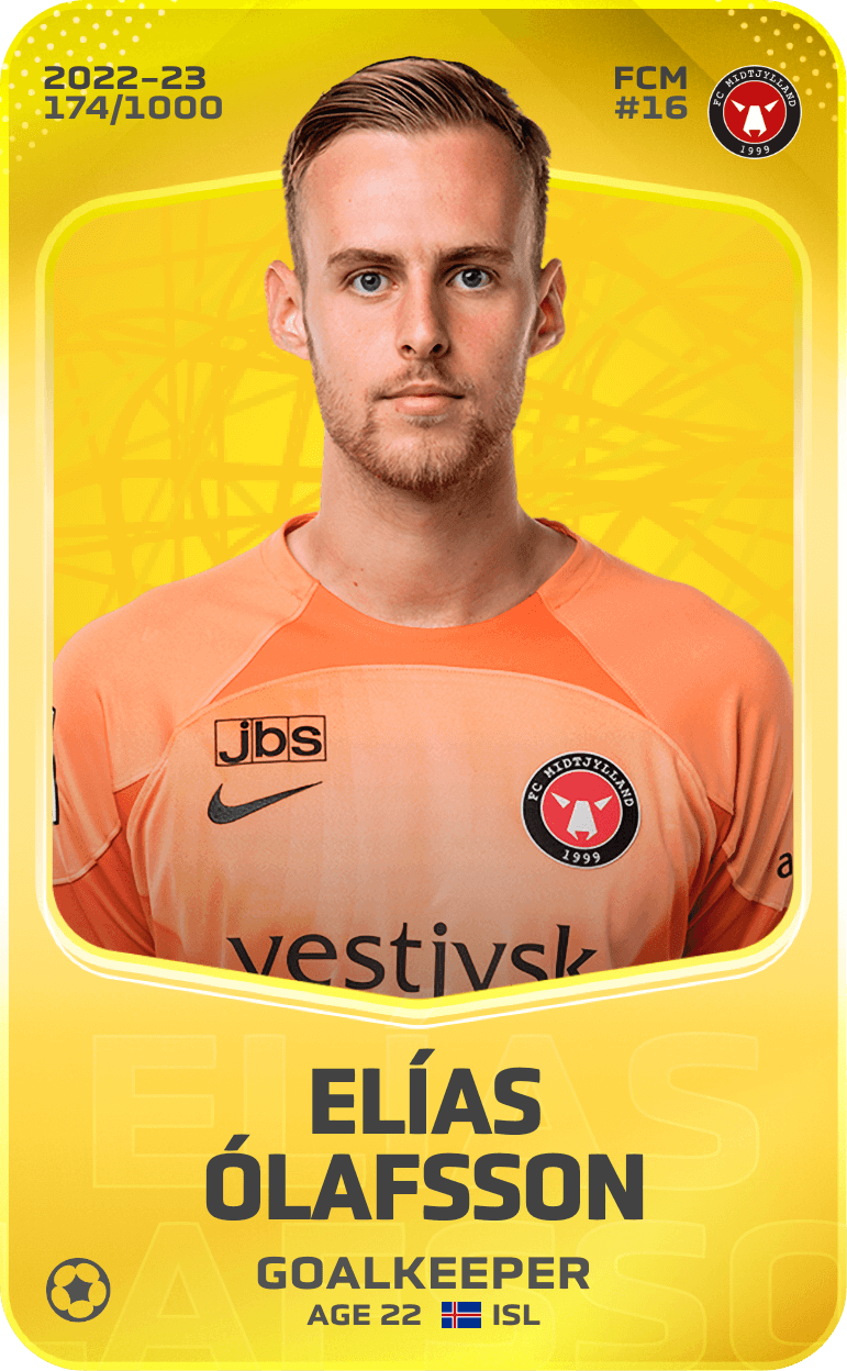 Elías Ólafsson 2022-23 • Limited 174/1000