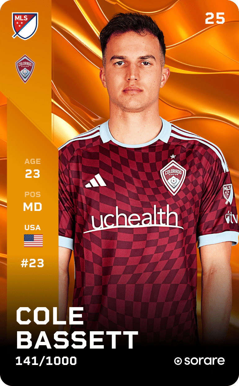 Cole Bassett 2025-26 • Limited 141/1000