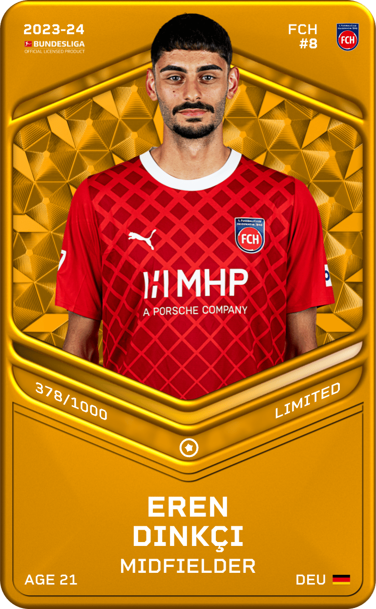 Eren Dinkçi 2023-24 • Limited 378/1000