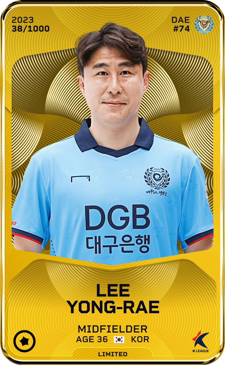 Lee Yong-Rae 2023-24 • Limited 38/1000