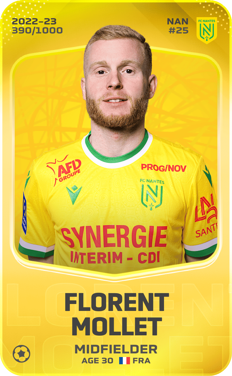 Florent Mollet 2022-23 • Limited 390/1000