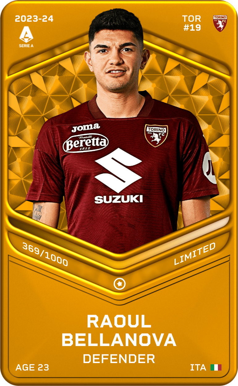 Raoul Bellanova 2023-24 • Limited 369/1000