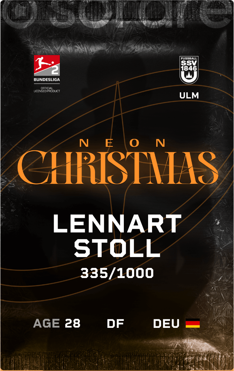 Lennart Stoll 2024-25 • Limited 335/1000