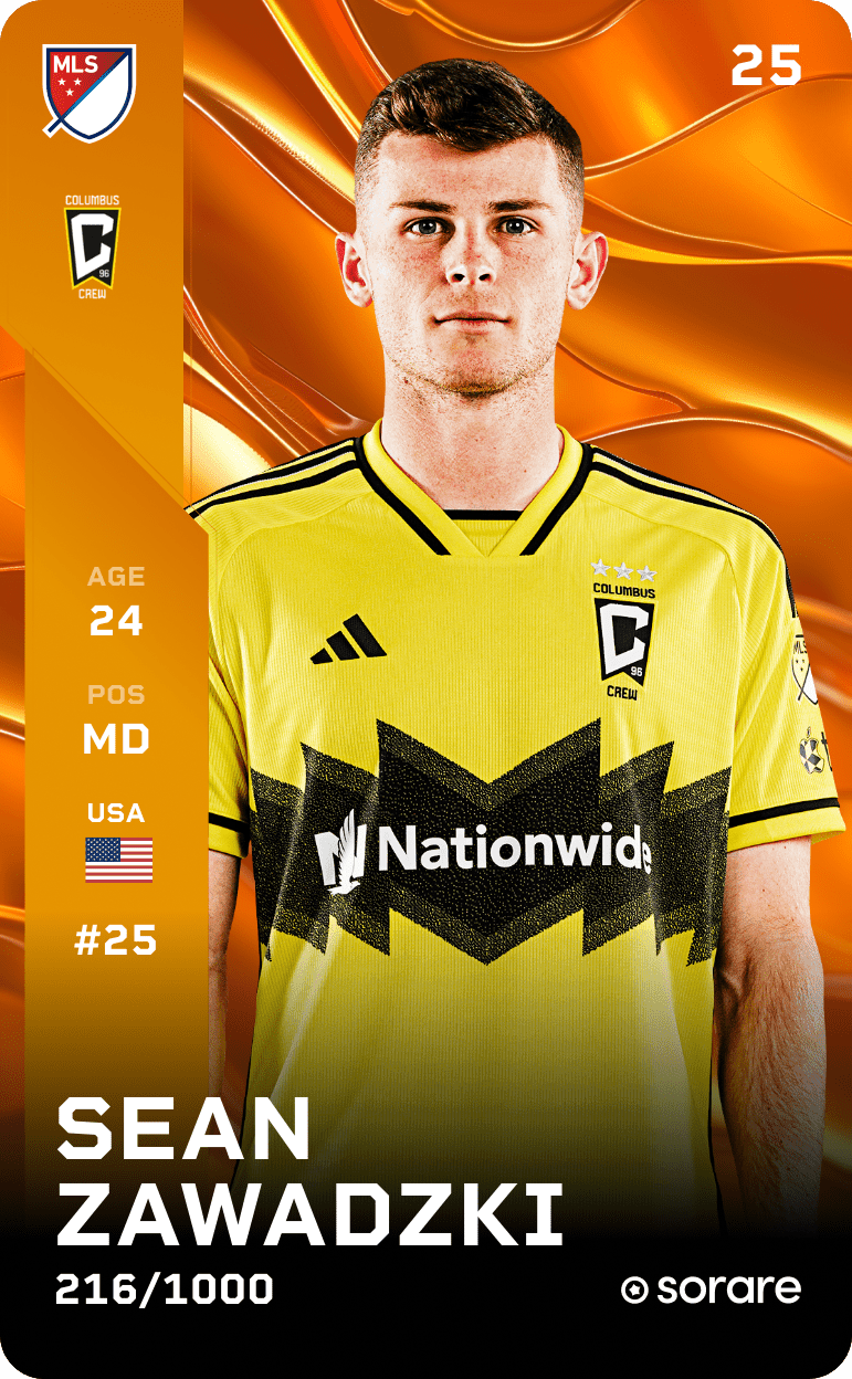 Sean Zawadzki 2025-26 • Limited 216/1000