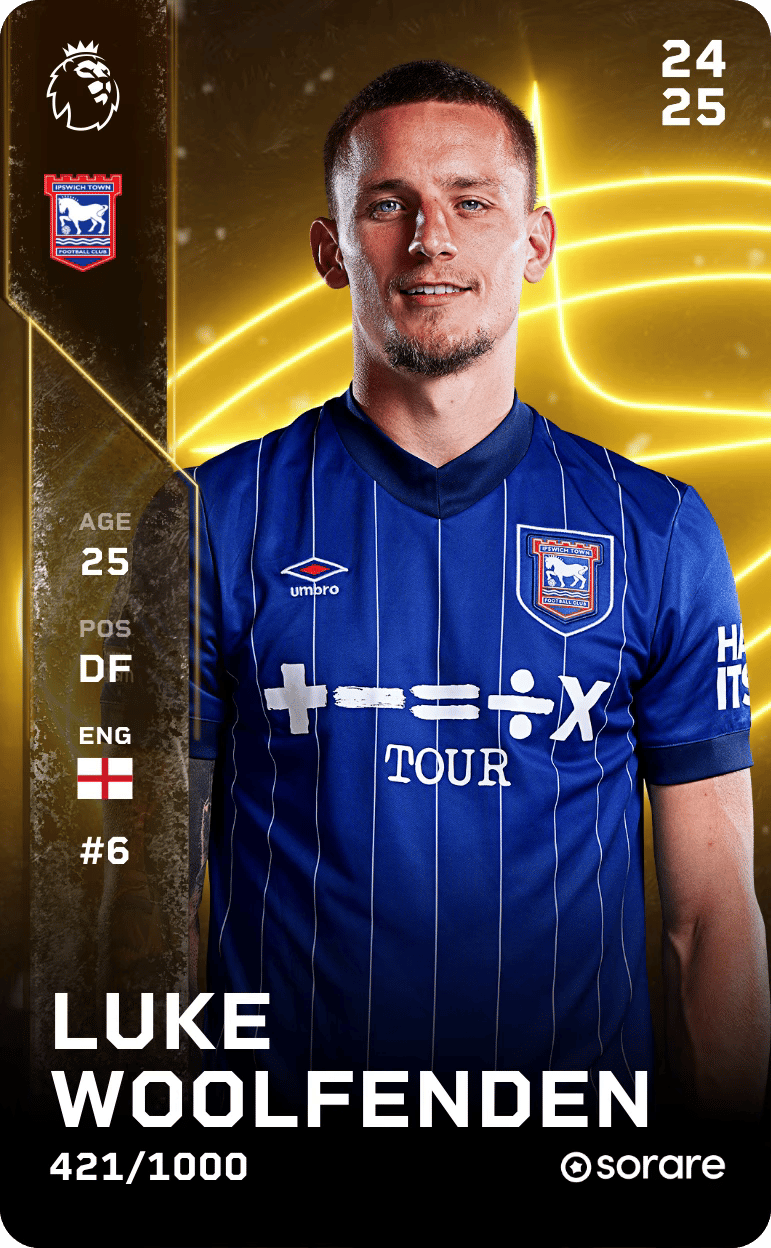 Luke Woolfenden 2024-25 • Limited 421/1000