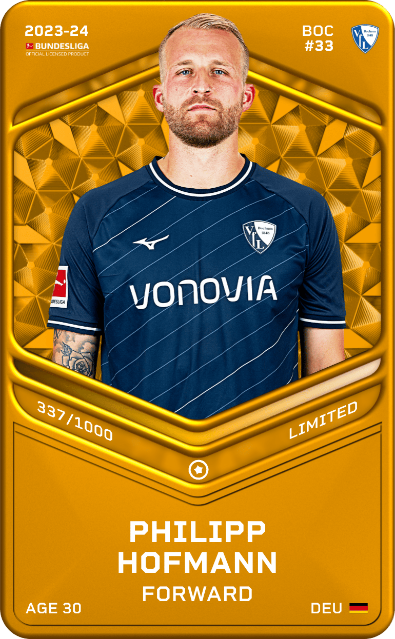 Philipp Hofmann 2023-24 • Limited 337/1000