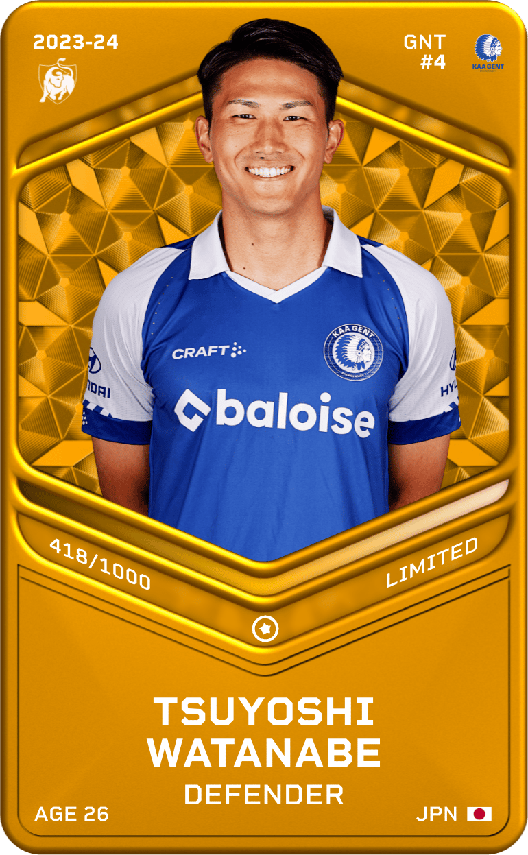 Tsuyoshi Watanabe 2023-24 • Limited 418/1000