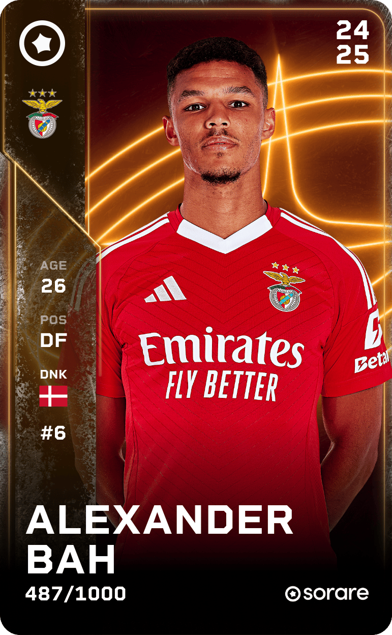 Alexander Bah 2024-25 • Limited 487/1000