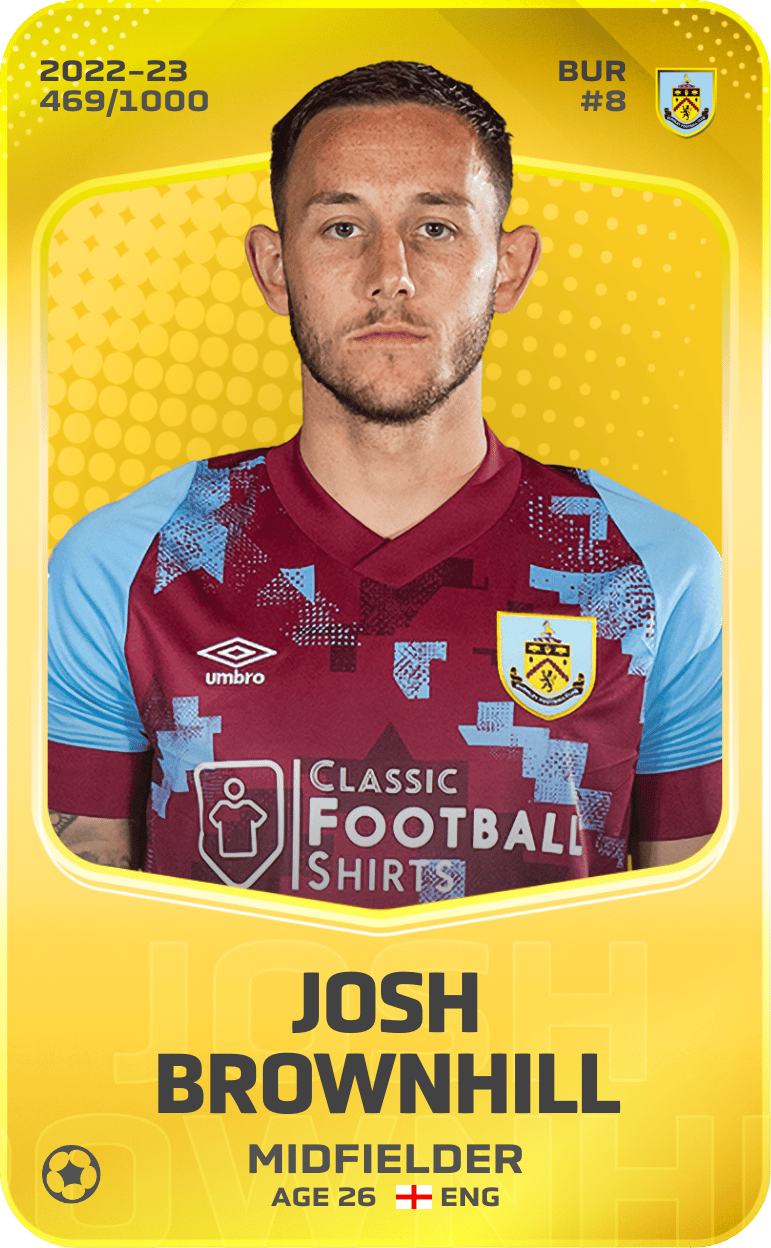 Josh Brownhill 2022-23 • Limited 469/1000