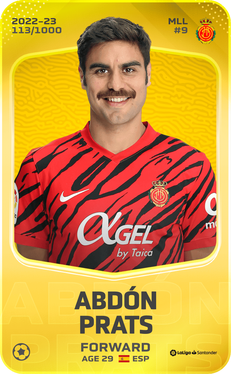 Abdón Prats 2022-23 • Limited 113/1000