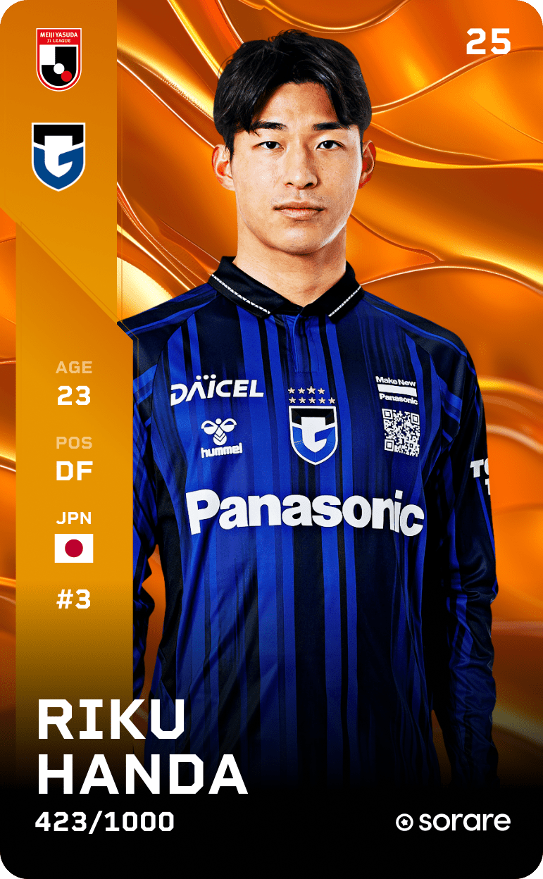Riku Handa 2025-26 • Limited 423/1000