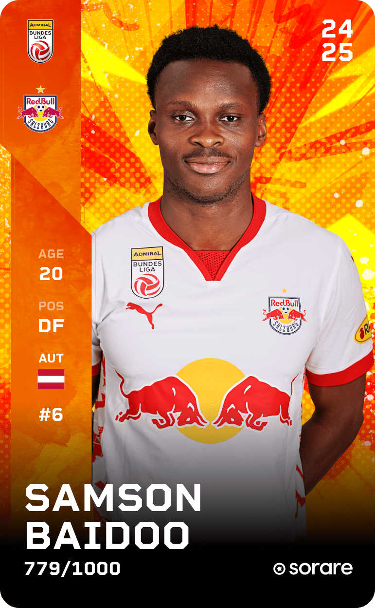 Samson Baidoo 2024-25 • Limited 779/1000