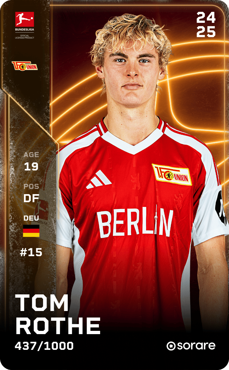 Tom Rothe 2024-25 • Limited 437/1000