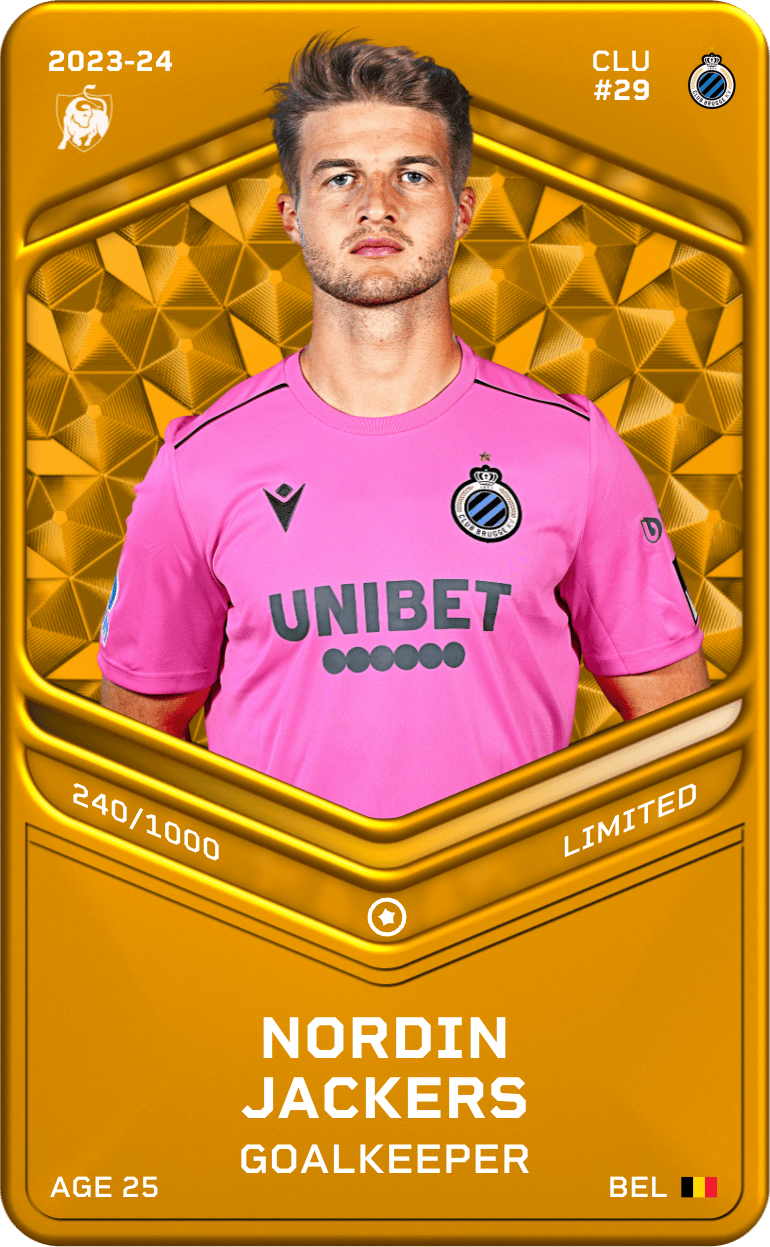 Nordin Jackers 2023-24 • Limited 240/1000