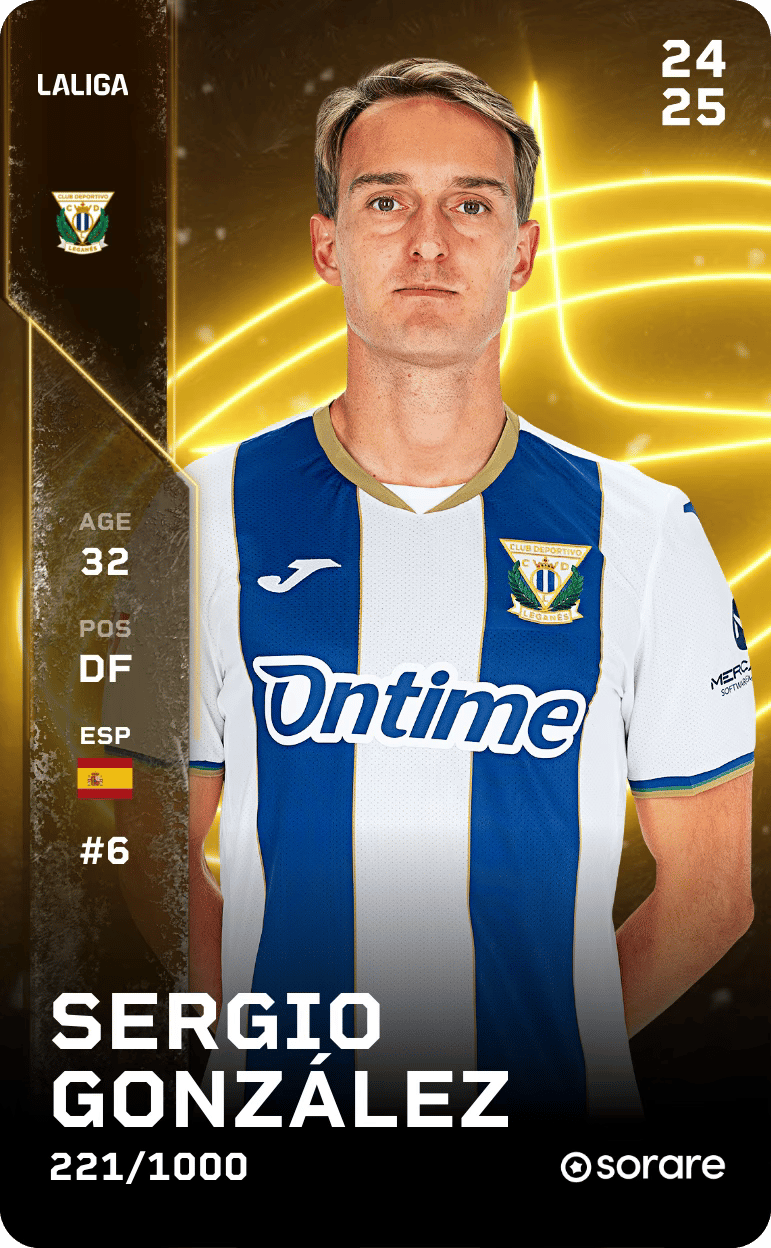 Sergio González 2024-25 • Limited 221/1000
