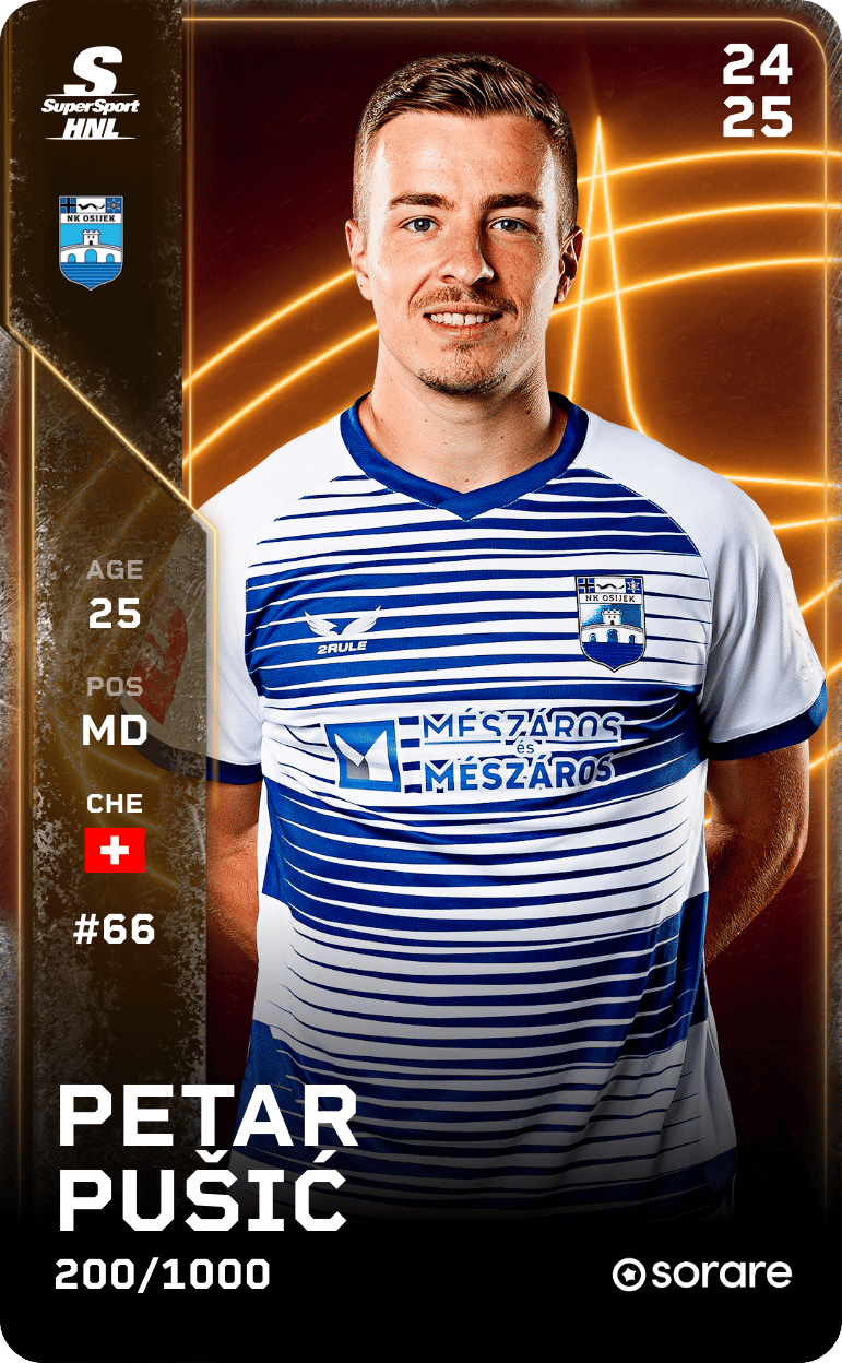 Petar Pušić 2024-25 • Limited 200/1000