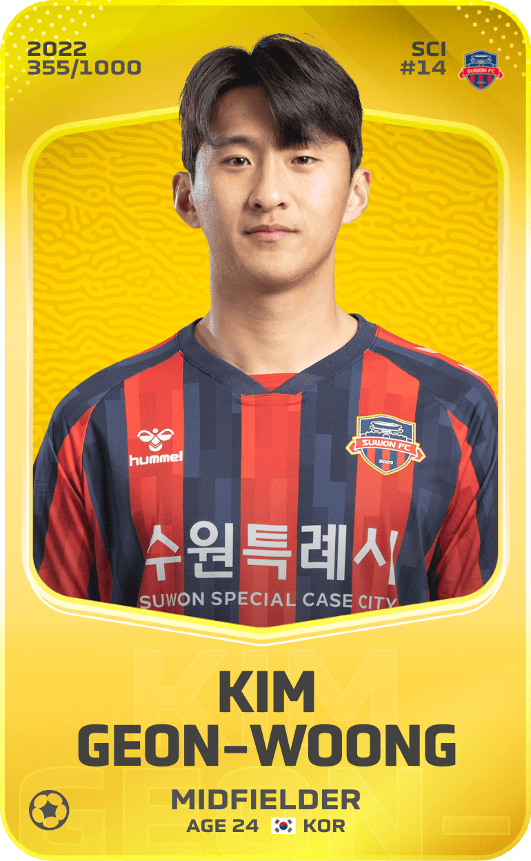 Kim Geon-Woong 2022-23 • Limited 355/1000