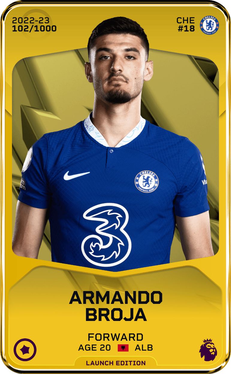 Armando Broja 2022-23 • Limited 102/1000