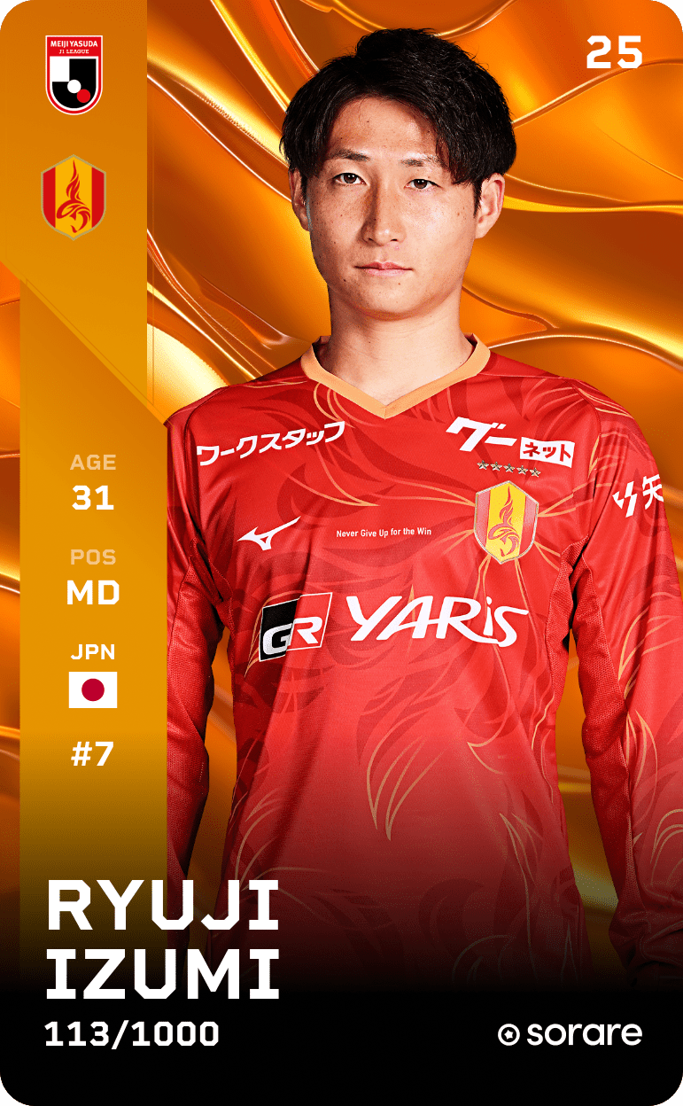 Ryuji Izumi 2025-26 • Limited 113/1000