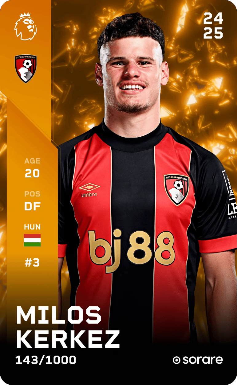Milos Kerkez 2024-25 • Limited 143/1000