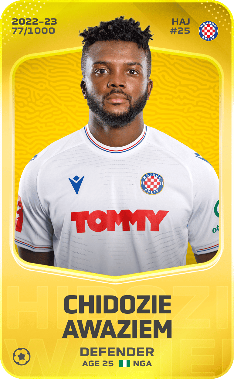 Chidozie Awaziem 2022-23 • Limited 77/1000