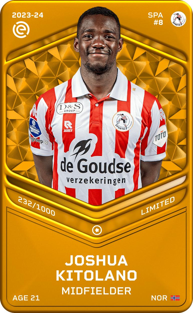 Joshua Kitolano 2023-24 • Limited 232/1000