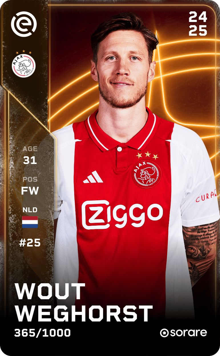Wout Weghorst 2024-25 • Limited 365/1000