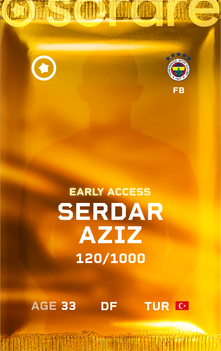 Serdar Aziz 2024-25 • Limited 120/1000