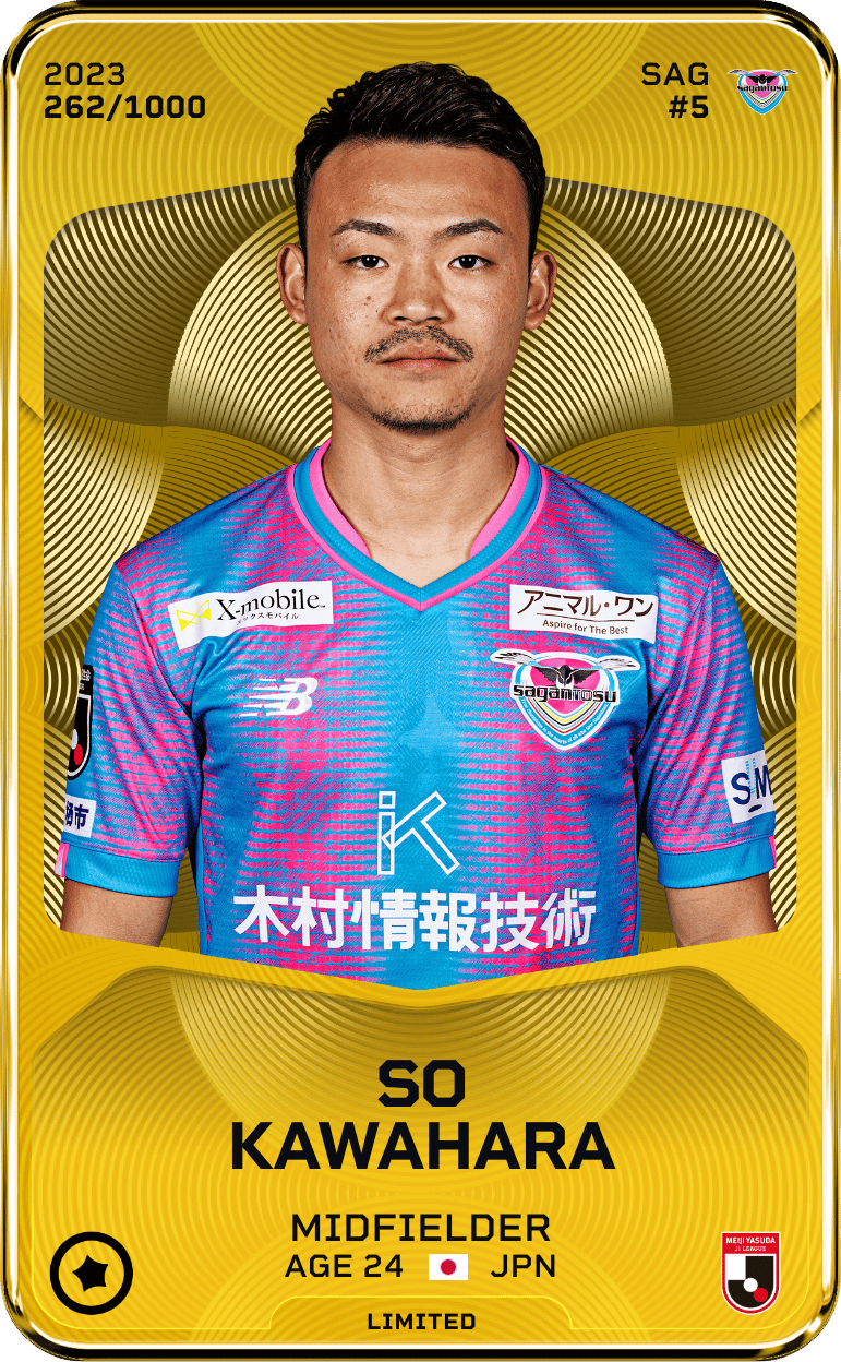 So Kawahara 2023-24 • Limited 262/1000