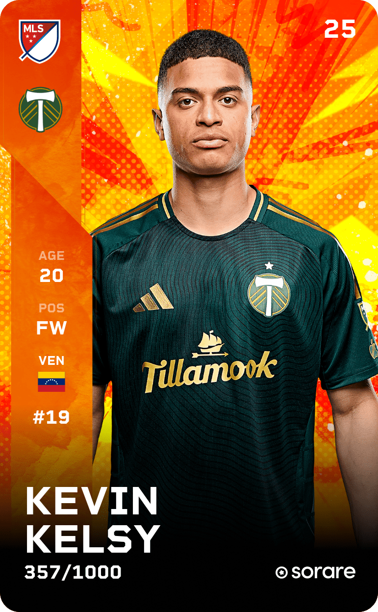 Kevin Kelsy 2025-26 • Limited 357/1000