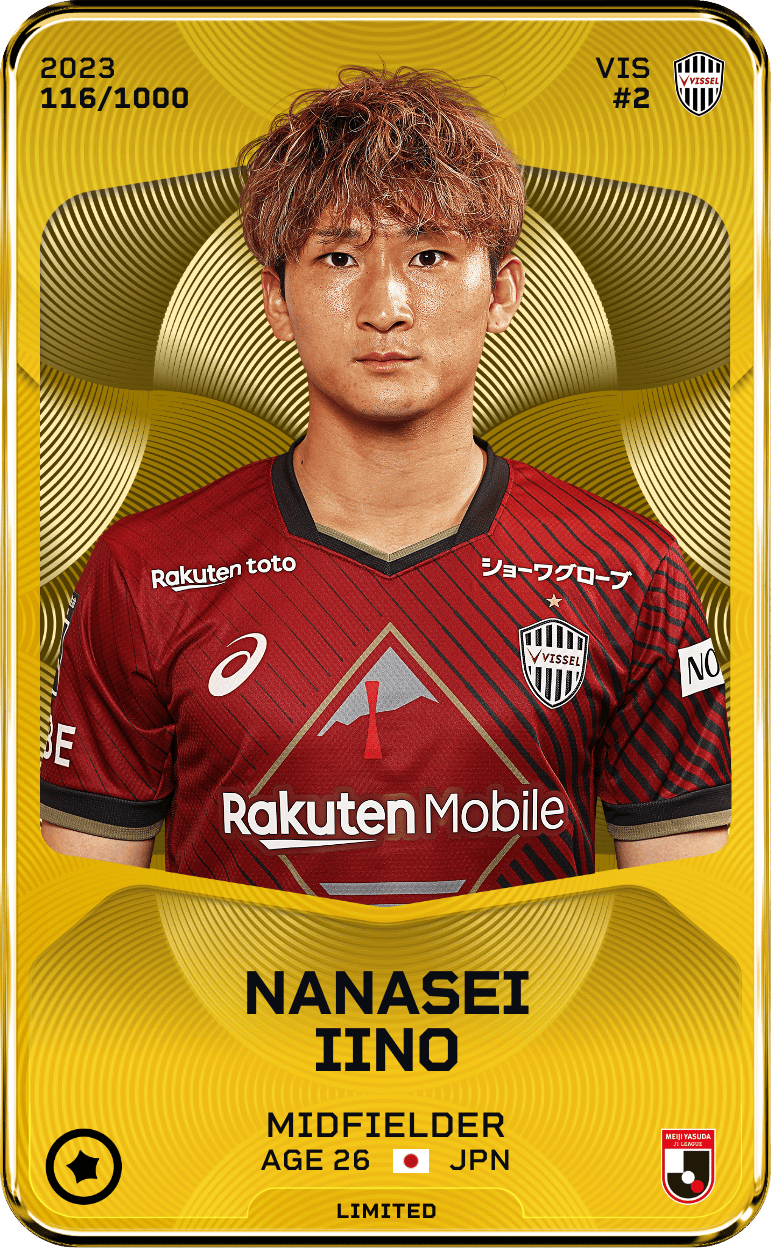 Nanasei Iino 2023-24 • Limited 116/1000
