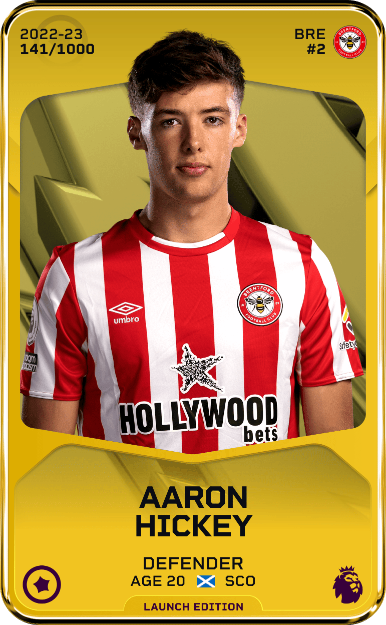 Aaron Hickey 2022-23 • Limited 141/1000