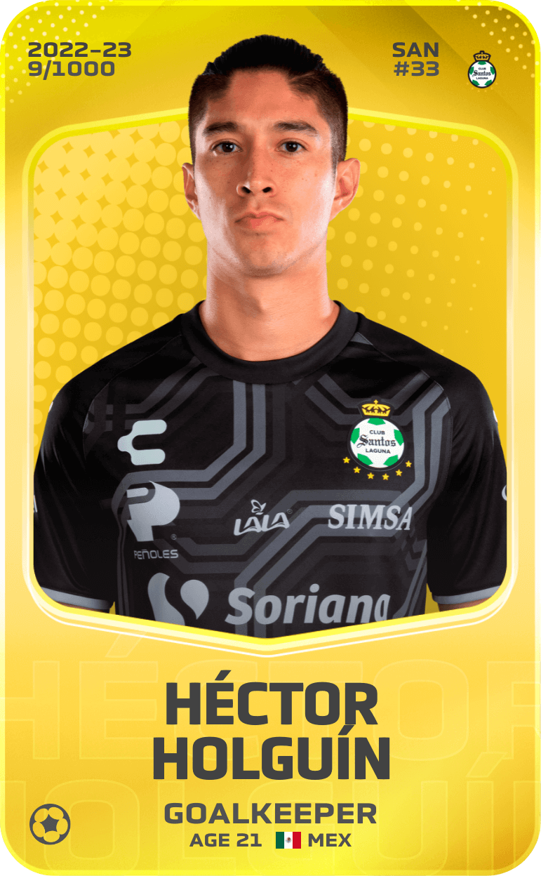 Héctor Holguín 2022-23 • Limited 9/1000