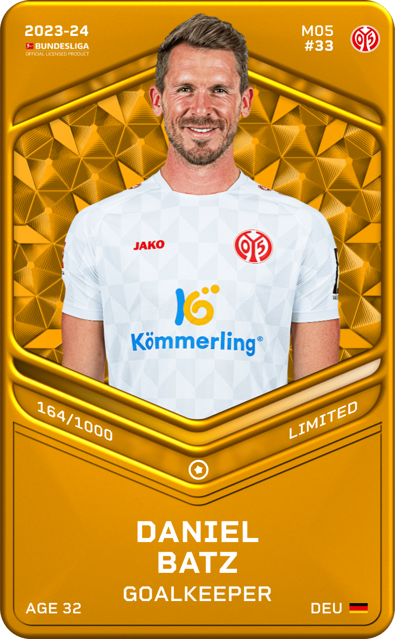 Daniel Batz 2023-24 • Limited 164/1000