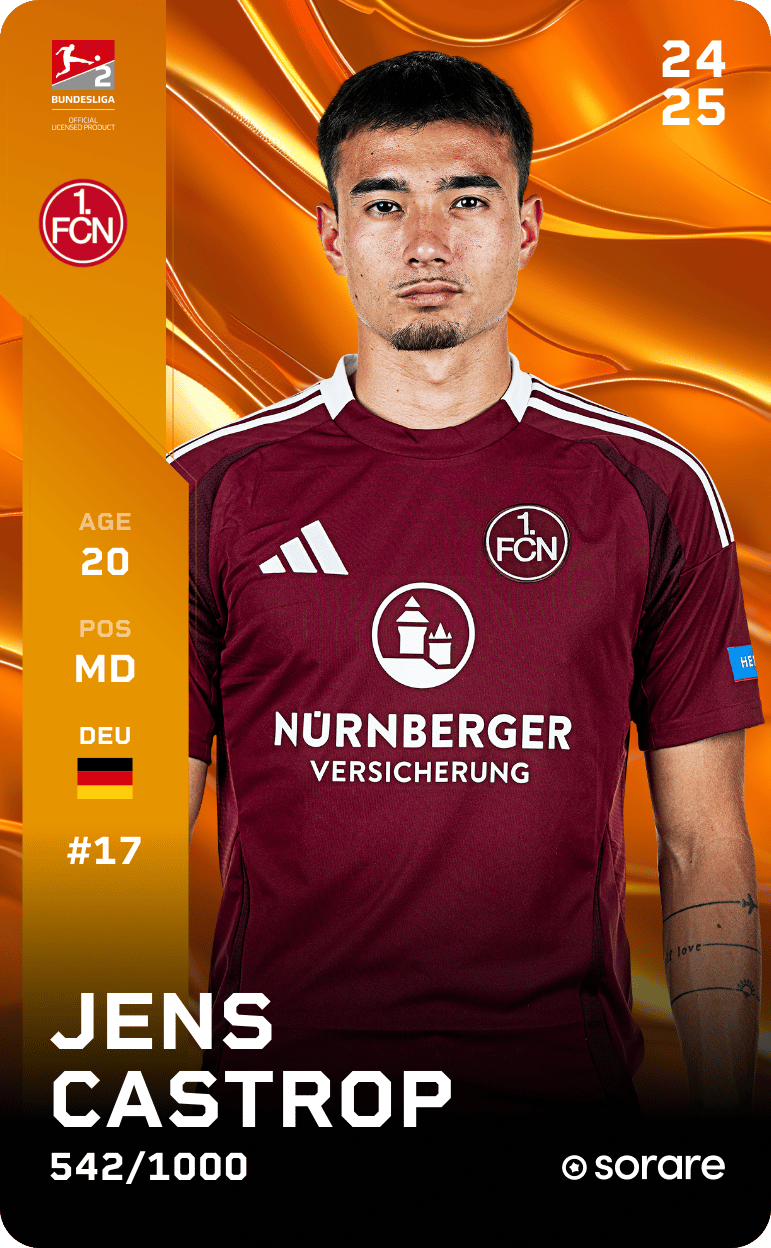 Jens Castrop 2024-25 • Limited 542/1000