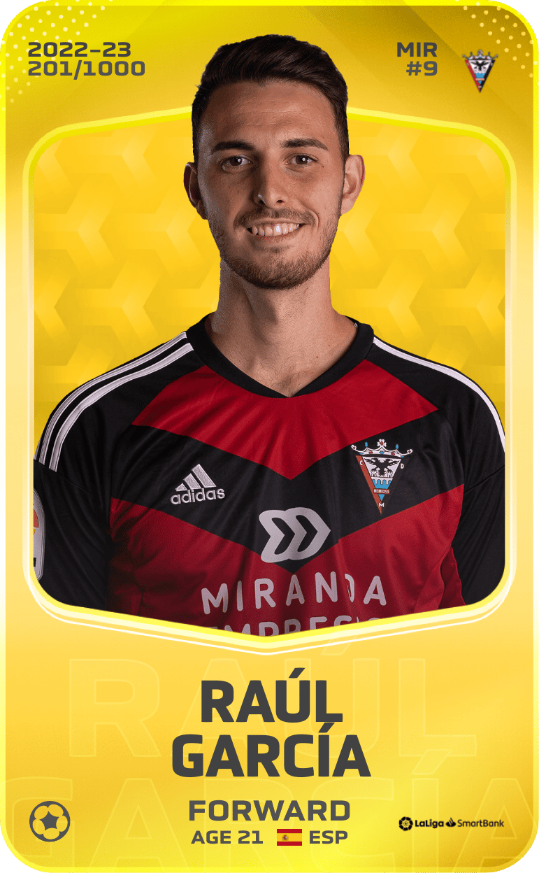 Raúl García 2022-23 • Limited 201/1000