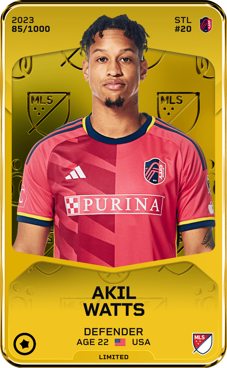 Akil Watts 2023-24 • Limited 85/1000
